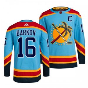 Florida Panthers Pelipaita Aleksander Barkov #16 Reverse Retro 2.0 Sininen 2022-23