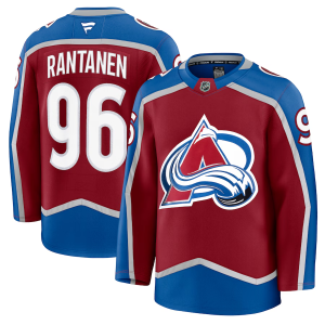 Colorado Avalanche Mikko Rantanen #96 Koti Pelipaita Fanatics Premium Burgundia