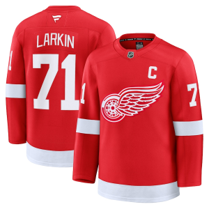 Detroit Red Wings Dylan Larkin #71 Koti Pelipaita Fanatics Premium Punainen