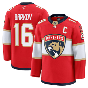 Florida Panthers Aleksander Barkov #16 Koti Pelipaita Fanatics Premium Punainen