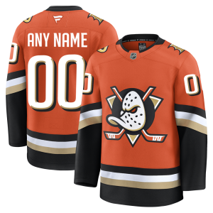 Anaheim Ducks Räätälöity Oranssi Kotipaita Fanatics Premium